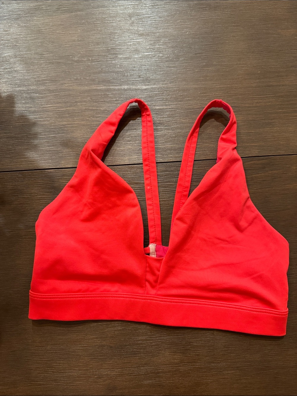 Victoria's Secret Sport Bright Red Athletic Top